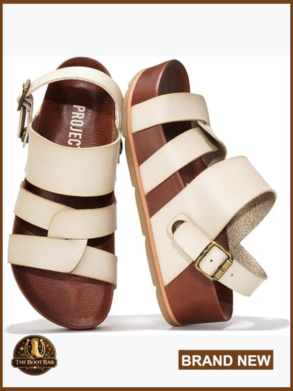 Strappy Wedge Platform Sandals - Plush Soft Insole Non Slip Slide